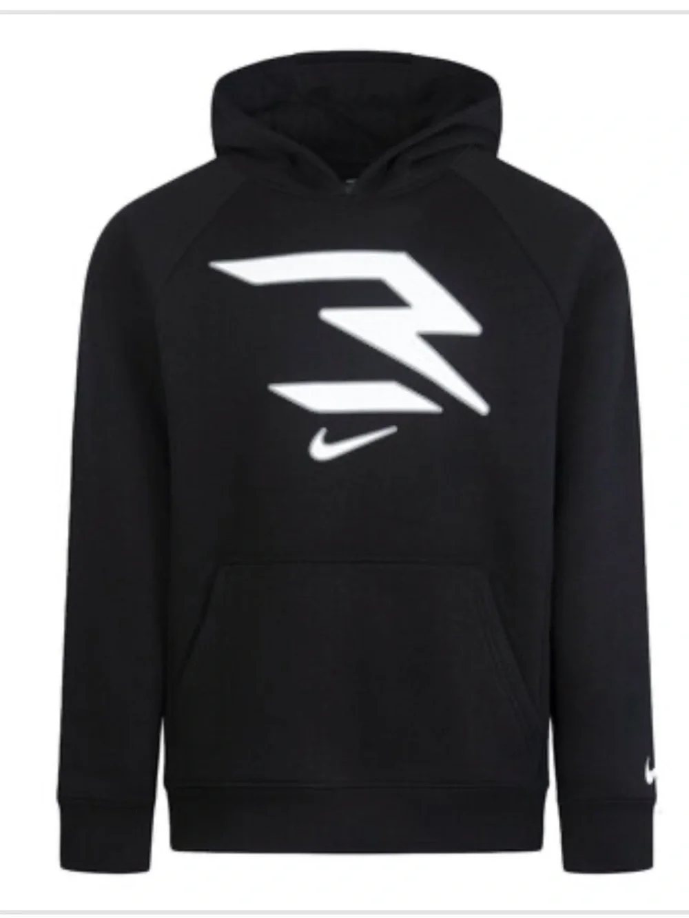 Nike Black Hoodie and sweatpants set in black.